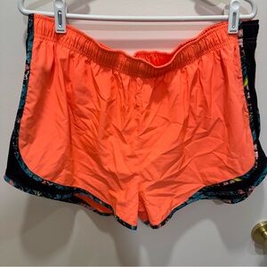 Nike Bright Orange Athletic Shorts